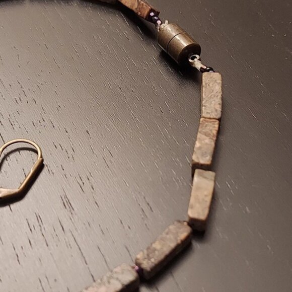 Elegant Picture Jasper Jewellery Set - Picture 5 of 6